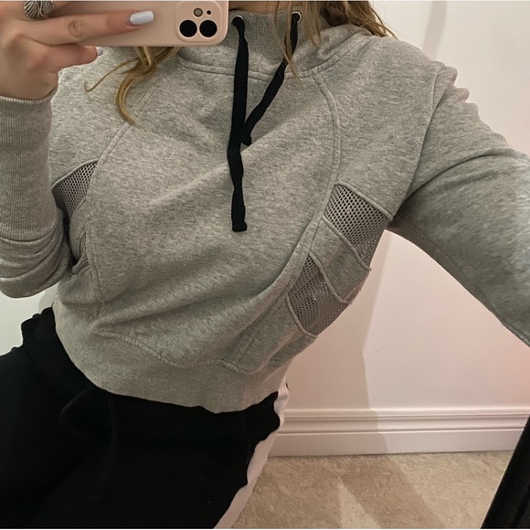grey athletic hoodie - Picture 1 of 4